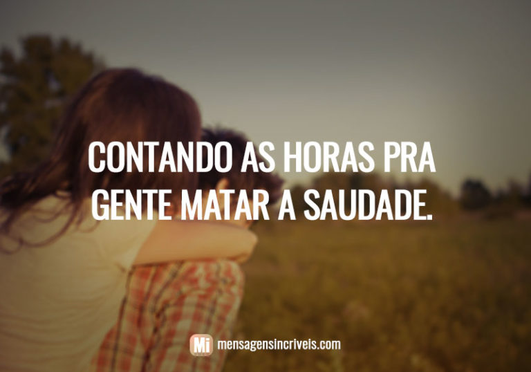 Quanto Tempo Tenho Pra Matar Essa Saudade